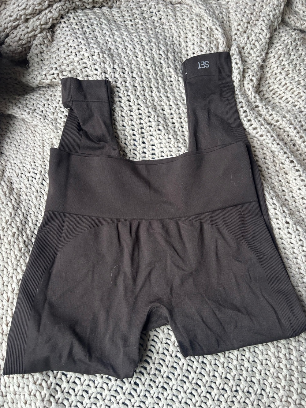 Set Active Brown Leggings